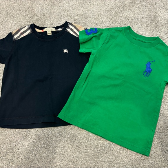 Boys Burberry and Ralph Lauren tops - Picture 3 of 3